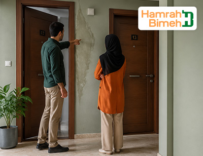 کابوس نشتی لوله: چطور هزینه‌ی خسارت همسایه را ندهیم؟
